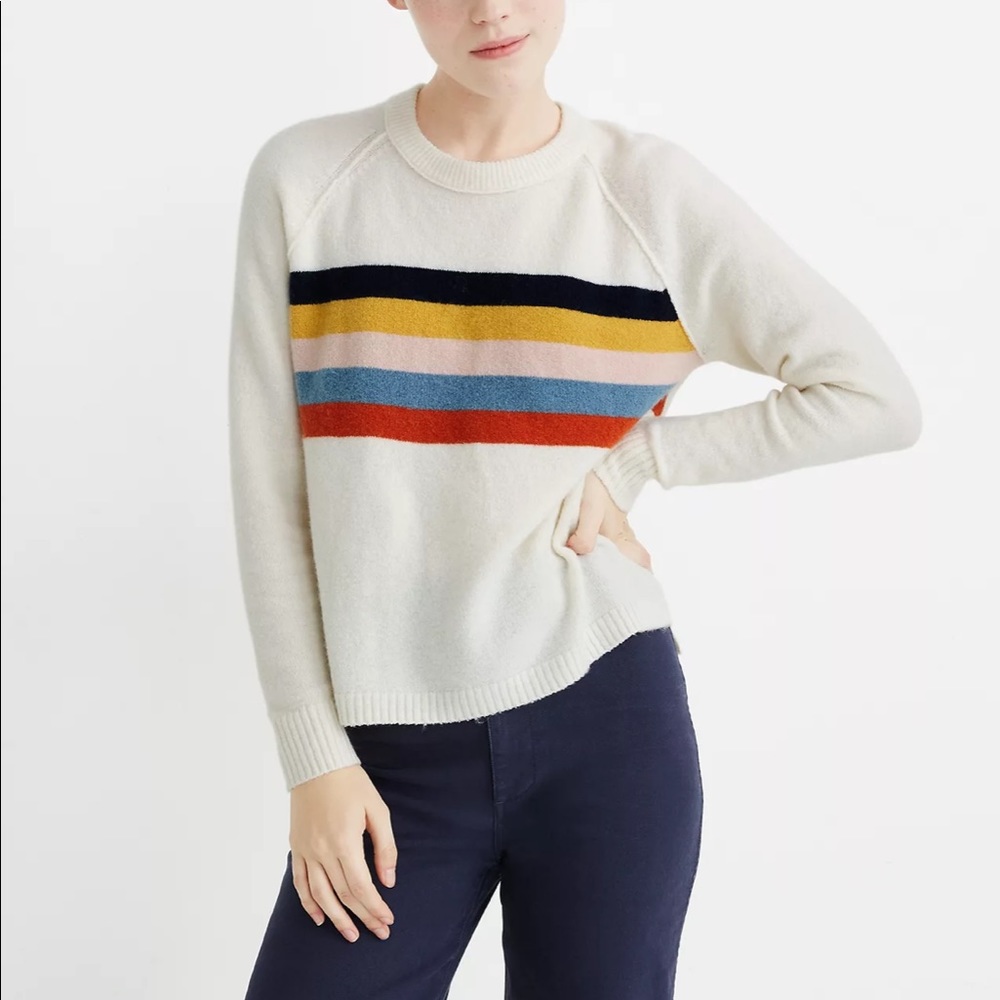 Madewell Allister Striped Sweater